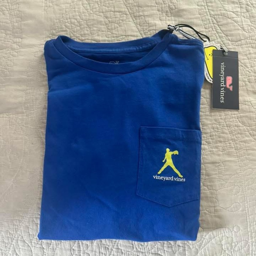 Vineyard Vines Blue T-Shirt with Logo